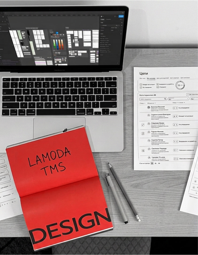 Рабочий процесс дизайна Lamoda TMS